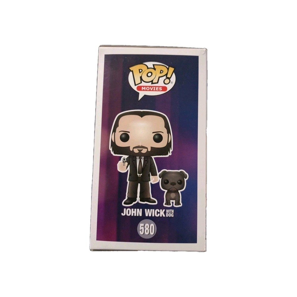 Funko Pop!Movies John Wick 580 Vinyl Action Figure with Dog - Picture 3 of 5